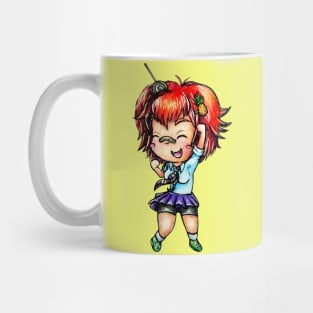 Chibi Kawaii Tomo Anime Girl Mug